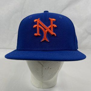 New Era 59Fifty NY GIANTS Retro 1942 ASG PATCH Royal Blue FITTED 7 1/4" Grey UV